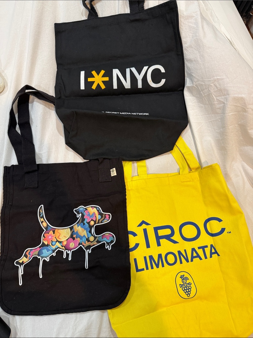 Three set of Tote Bag